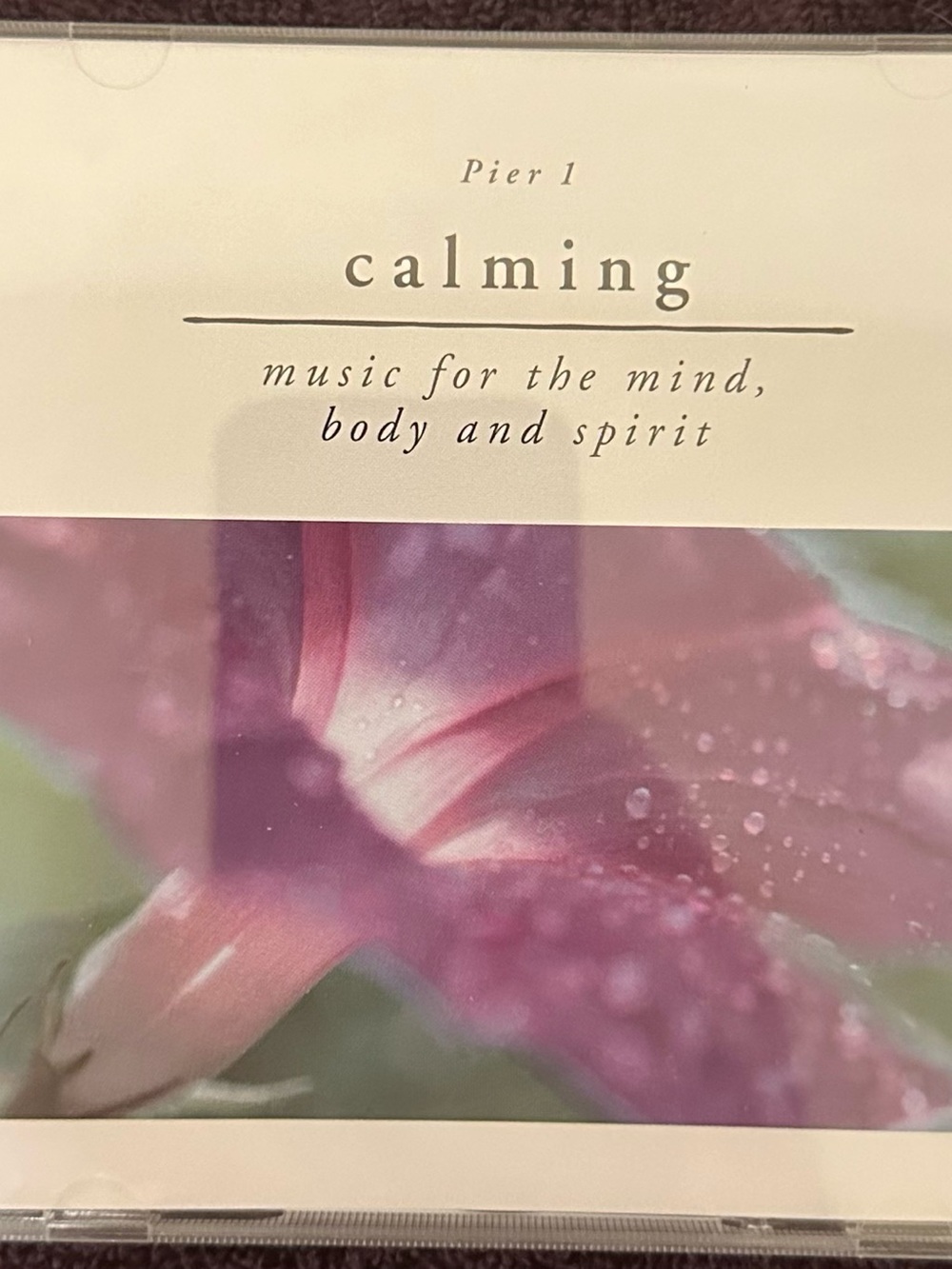 Calming Music For The Mind Body And Spirit Our Compact Disk Series CD